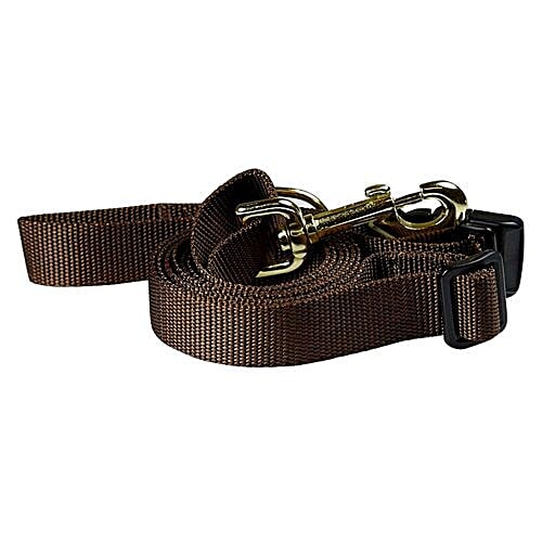 Buy Heads up for tails Dog Leash Nylon, Adjustable, Brown Online at