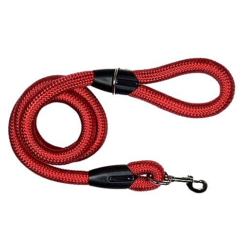 Buy Heads up for tails Dog Leash Nylon, Braided, Red Online at Best