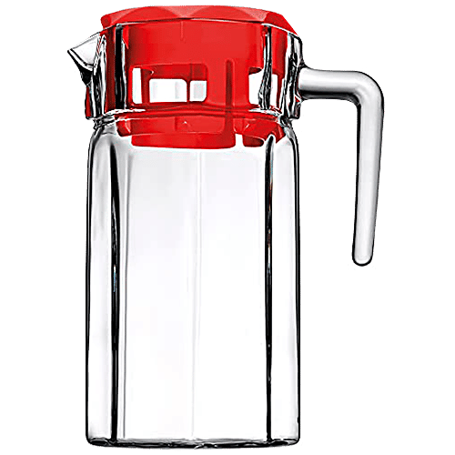Pasabahce Glass Jug/Carafe/Bottle/Kosem, 1.25 L