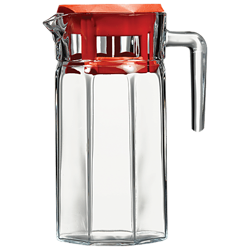 Pasabahce Glass Jug/Carafe/Bottle/Kosem, 1.25 L