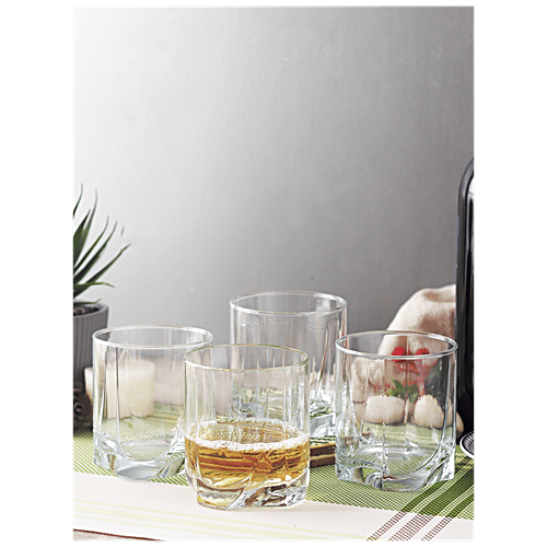 Buy Pasabahce Luna Glass Whisky/Juice/water Glass Tumbler Online at