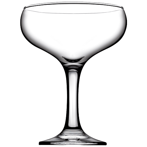 Pasabahce Bistro Stemware Champagne Glass, 270 ml Set of 6 Dishwasher Safe