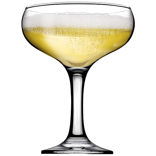 Pasabahce Bistro Stemware Champagne Glass, 270 ml Set of 6 Dishwasher Safe