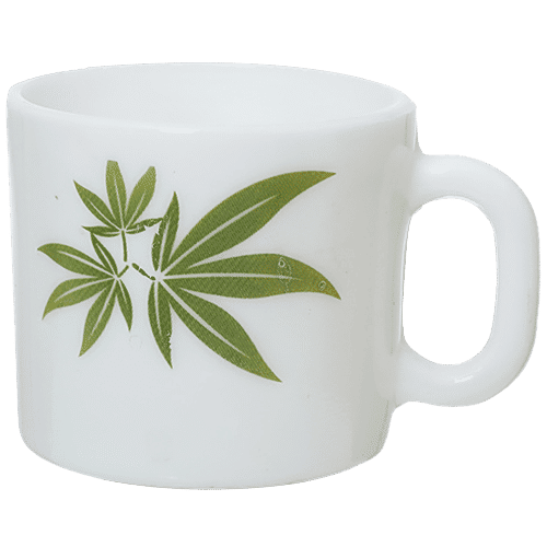 Buy LaOpala Chai/Tea Cup Set Opalware, Trinity Green, 120 ml Online