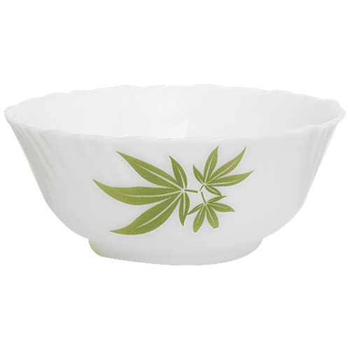 Buy LaOpala Opalware Soup Bowl Set Trinity Green Online at Best Price