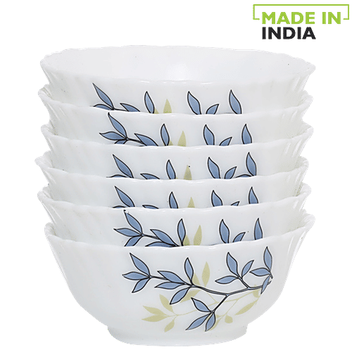 Buy LaOpala Opalware Soup Bowl Set Silken Charms Online at Best Price