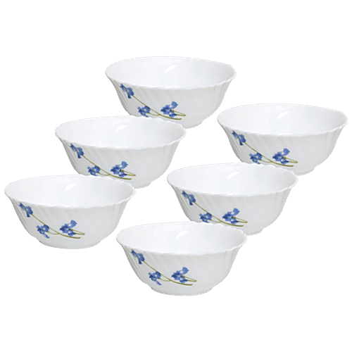 Buy LaOpala Opalware Soup Bowl Set Scarlet Blooms Online at Best