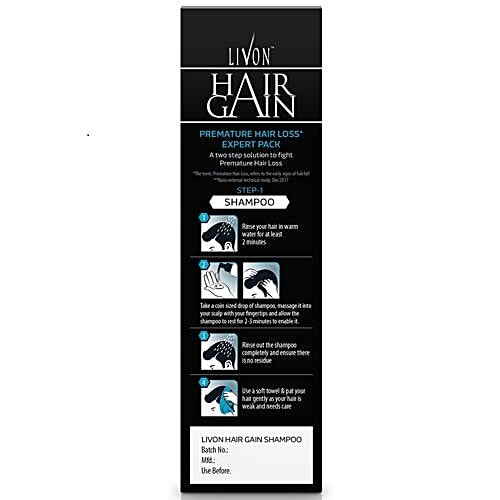 Buy Livon Expert Pack Shampoo & Tonic, Hair Gain Online at Best Price