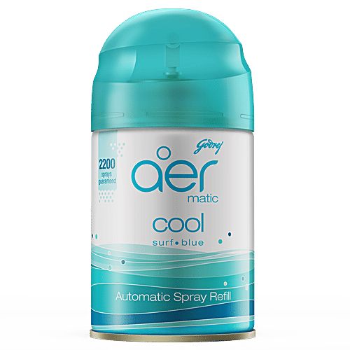 Buy Godrej Aer Matic Automatic Air Freshener Refill Spray Cool Surf