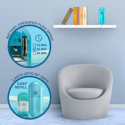 Buy Godrej Aer Matic Refill, Automatic Room Fresheners Cool Surf Blue