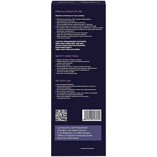 Godrej Aer Violet Valley Bloom Air Freshener - Kit, 210 ml (Machine + 1 Refill)