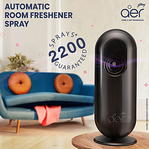 Godrej Aer Violet Valley Bloom Air Freshener - Kit, 210 ml (Machine + 1 Refill)