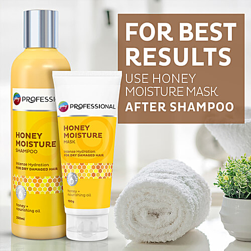 Buy Godrej Professional Honey Moisture Shampoo For Dry Damaged Hair