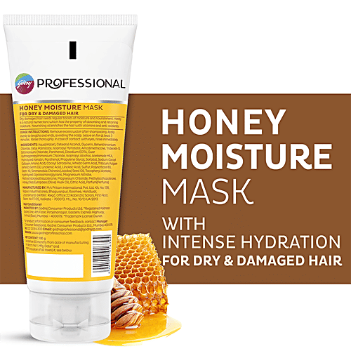 Godrej Professional Honey Moisture Mask - For Dry & Damaged Hair, 100 g  
