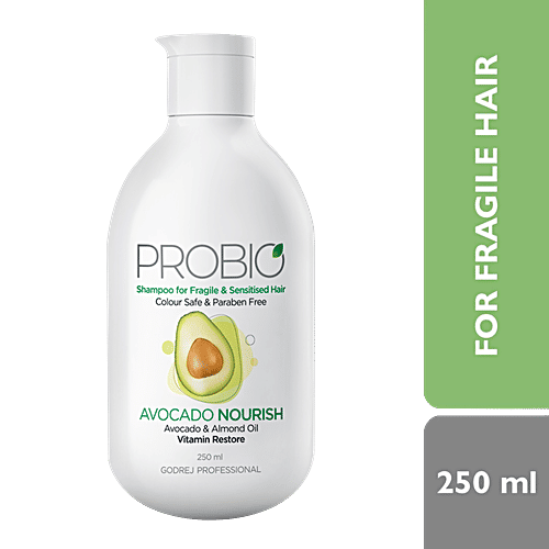 Godrej Professional Avocado Nourish Shampoo - For Fragile Hair, 250 ml  