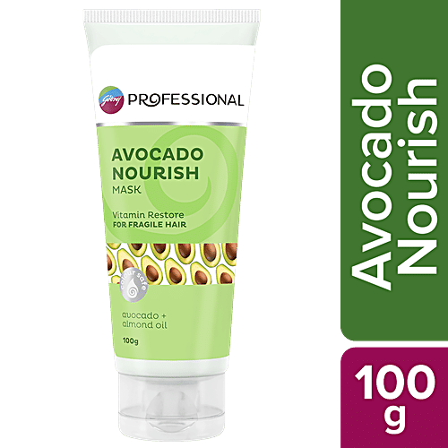 Godrej Professional Avocado Nourish Mask - For Fragile Hair, 100 g  