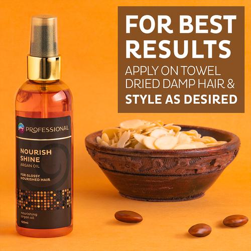 Buy Godrej Professional Nourish Shine Argan Oil - For Glossy & Nourished  Hair, Moisturizes & Nourishes Hair, Rich In Vitamin E & Essential Fatty  Acids Online at Best Price of Rs 990 - bigbasket