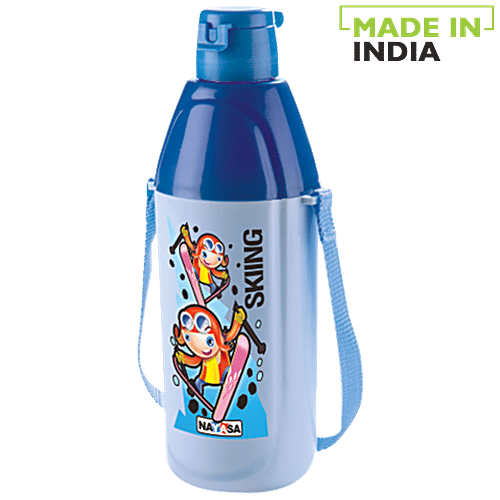 Nayasa Sunshine Insulated Water Bottle - Blue, 750 ml  BPA Free