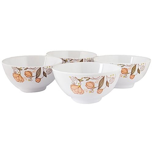 Iveo  100% Melamine Veg Bowl Set - SMG, 190 ml (Set of 4) 