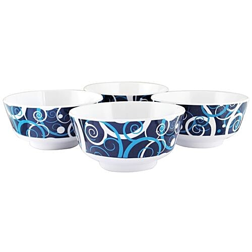 Iveo  100% Melamine Soup Bowl Set - BLG, 300 ml (Set of 4) 