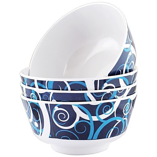 Iveo  100% Melamine Soup Bowl Set - BLG, 300 ml (Set of 4) 