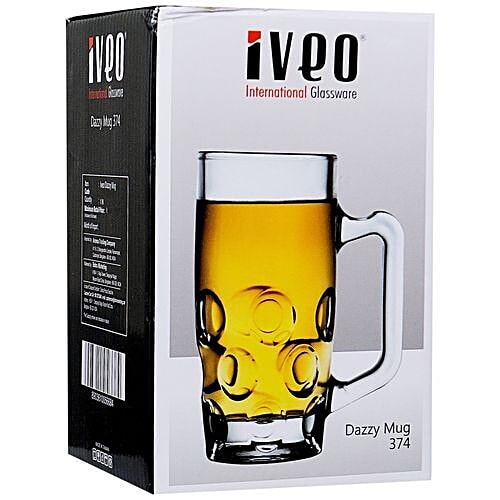 Buy Iveo Glass Beer/Juice Mug Online at Best Price of Rs 265 bigbasket