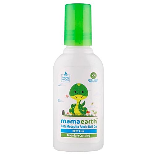 Mamaearth Fabric Roll On - Anti Mosquito, DEET Free, 8 ml  
