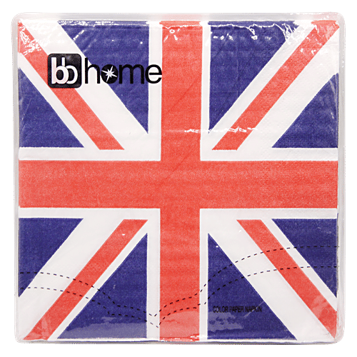 BB Home Paper Napkins - Union Jack, 20 pulls  