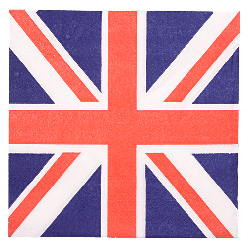 BB Home Paper Napkins - Union Jack, 20 pulls  