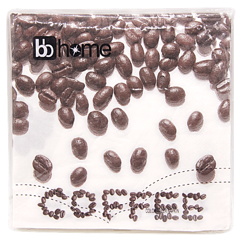 BB Home Paper Napkins - Coffee Bean, 20 pulls  