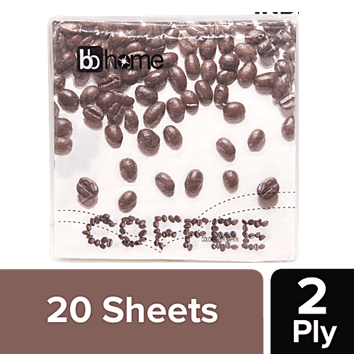 BB Home Paper Napkins - Coffee Bean, 20 pulls  