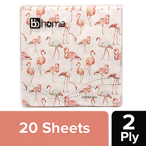 BB Home Paper Napkins - Crane, 20 Pulls  