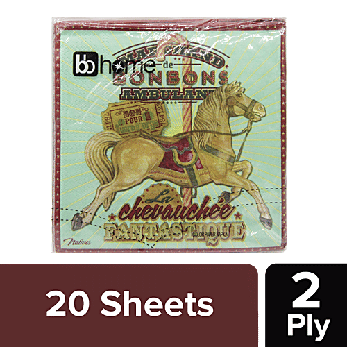 BB Home Paper Napkins - Bonbons, 20 pulls  