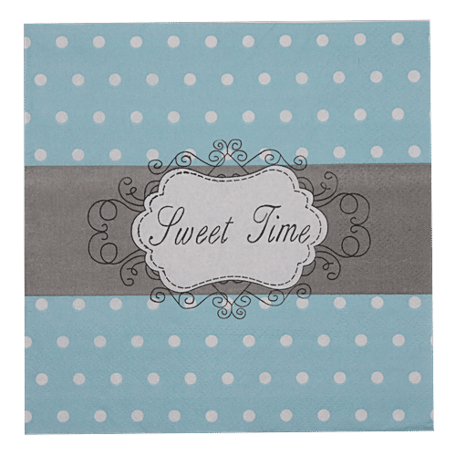BB Home Paper Napkins - Sweet Time, 20 pulls  