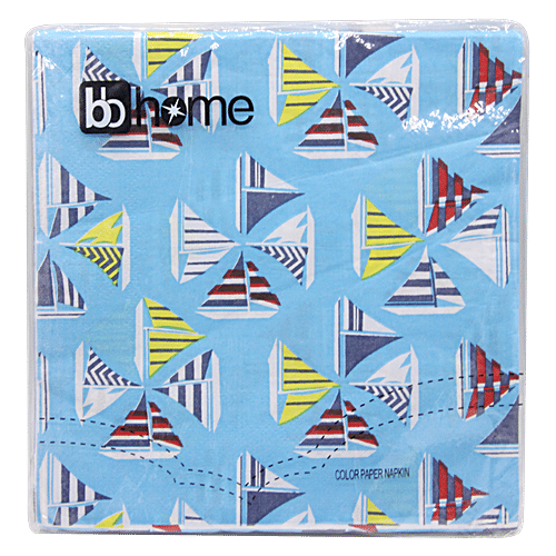 BB Home Paper Napkins - Sailboat, 20 pulls  