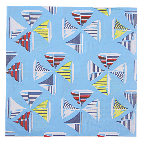 BB Home Paper Napkins - Sailboat, 20 pulls  