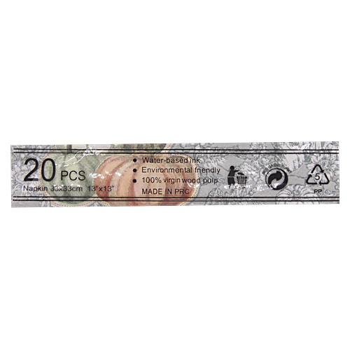 BB Home Paper Napkins - Pumpkin, 20 pulls  