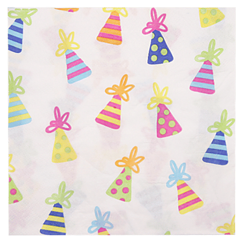 BB Home Paper Napkins - Birthday cap, 20 pulls  