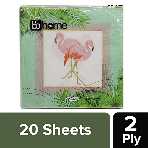 bb home Paper Napkins - Swan, 20 Pulls