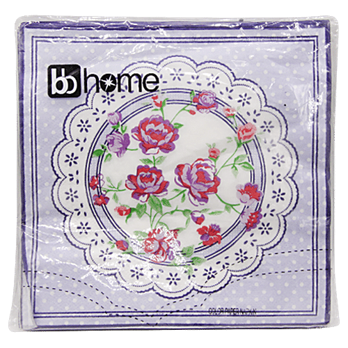 BB Home Paper Napkins - Rangoli, 20 Pulls  