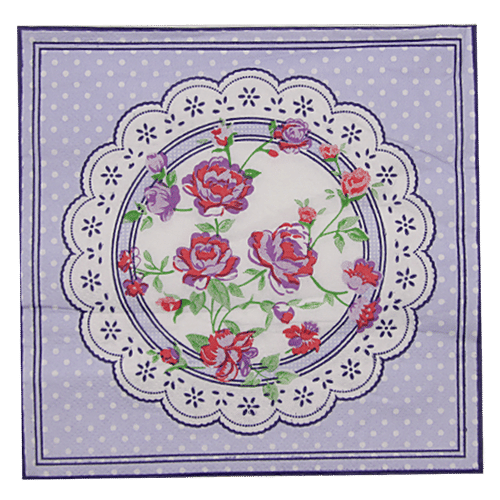 BB Home Paper Napkins - Rangoli, 20 Pulls  