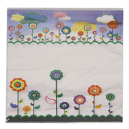 BB Home Paper Napkins - Sunflower, 20 Pulls  