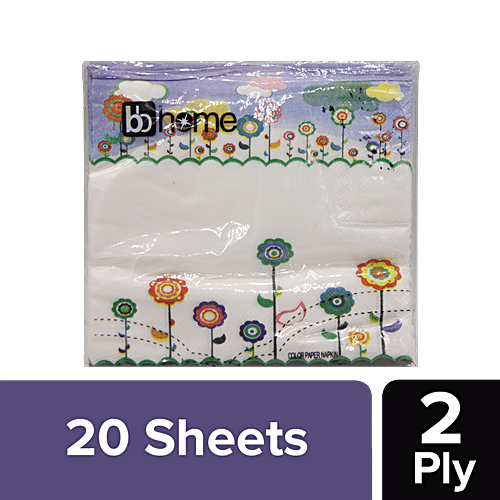BB Home Paper Napkins - Sunflower, 20 Pulls  