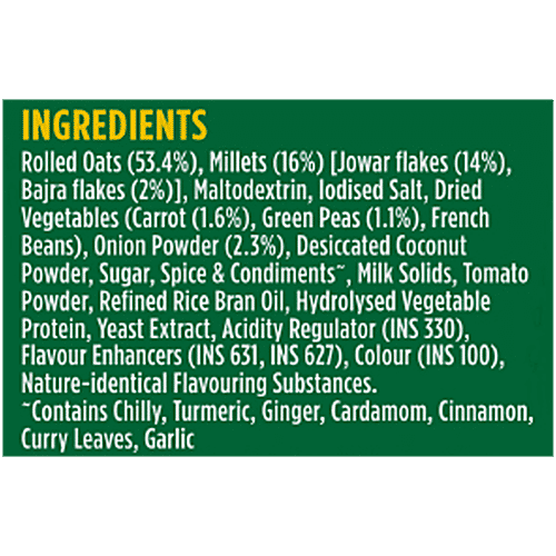 Saffola Masala Oats - Veggie Twist, 1 kg