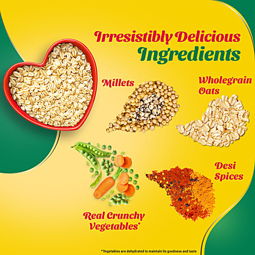 Saffola Masala Oats - Veggie Twist, 1 kg  