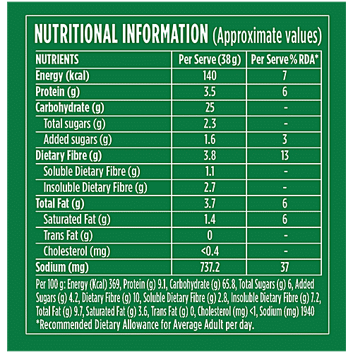 Saffola Masala Oats - Veggie Twist, 1 kg