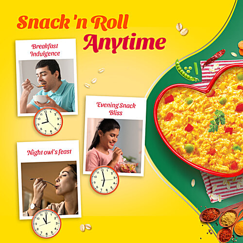 Saffola Masala Oats - Veggie Twist, 1 kg