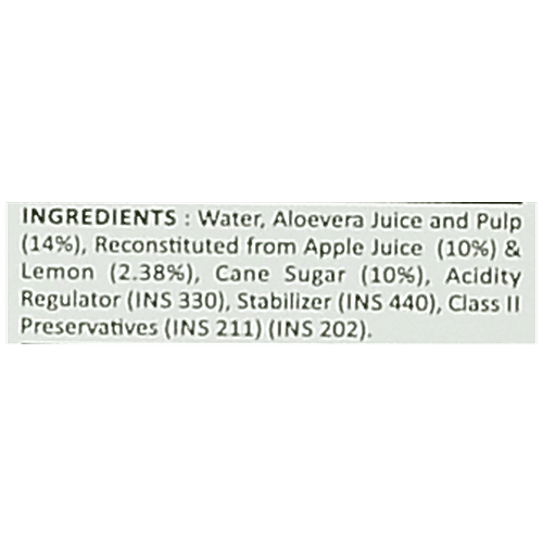 Alo Frut Juice - Apple, Aloevera, 300 ml  