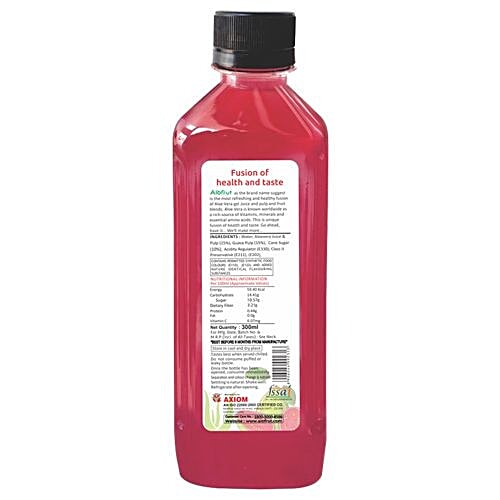 Alo Frut Juice - Guava, Aloevera, 300 ml  