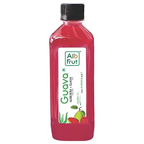 Buy Alo Frut Guava Juice With Aloevera Online at Best Price of Rs 37.6